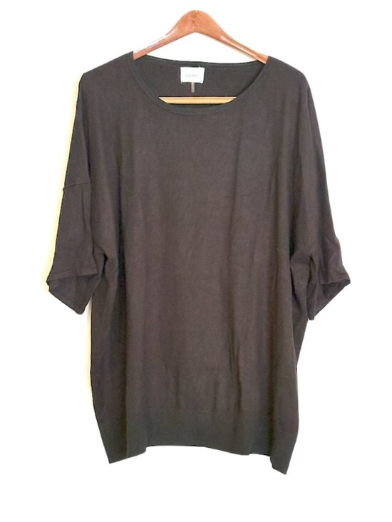 ANDREE BY UNIT Sweaters - 2/$29 Andree By Unit 3/4 long sleeve knit 1X black sweater